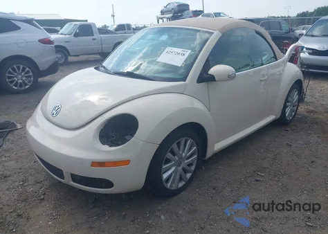 2008 Volkswagen New Beetle Se из США, поврежденный, VIN 3VWRF31Y68M407645